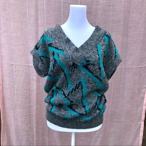 80s Vintage Sweater Vest